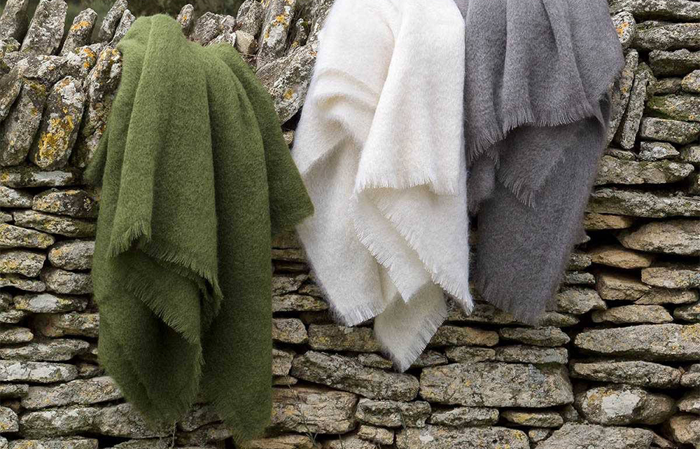 Mohair Throw