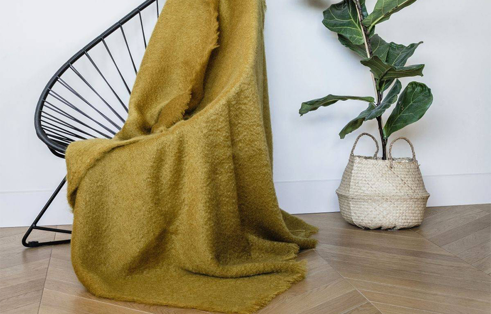 Mohair Throw