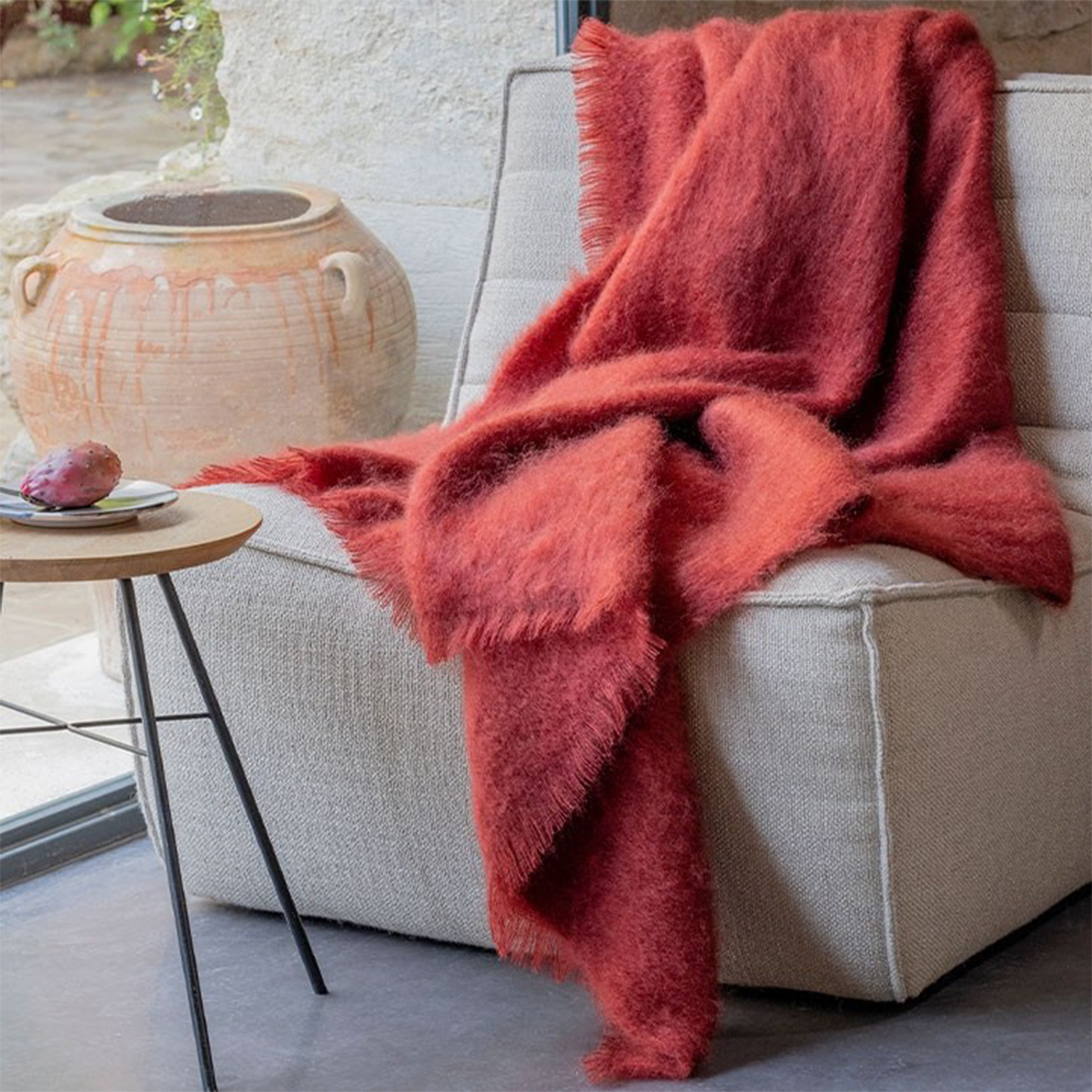 Mohair Throw