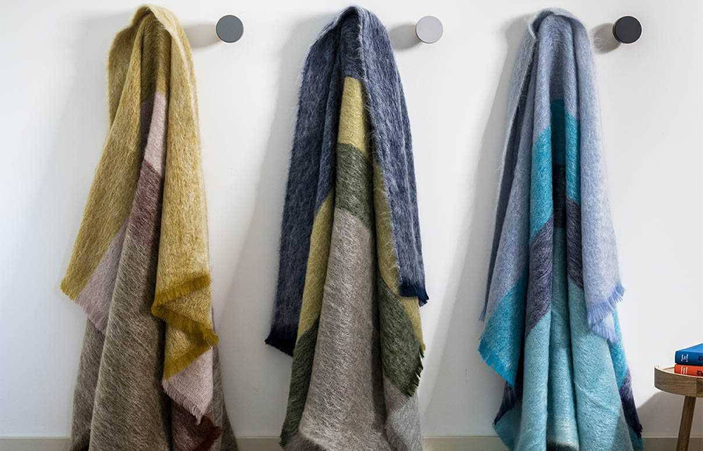 Mohair Dessins Throw