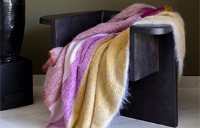 Mohair Dessins Throw