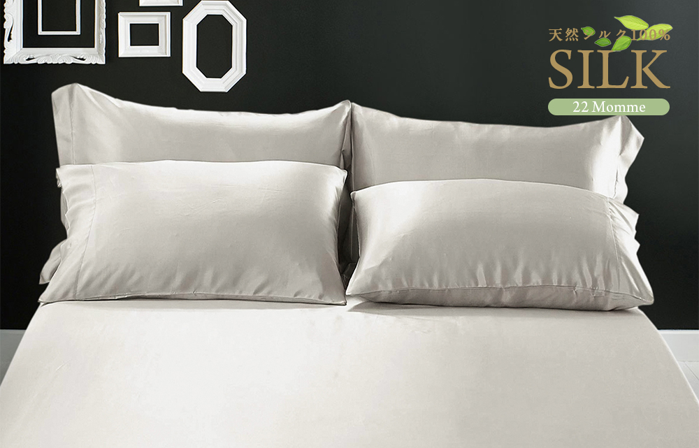 シルク ボックスシーツ