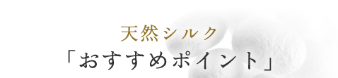 おすすめポイント